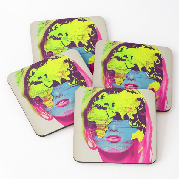 Item preview, Modern woman in pop-art style designed and sold by loucaski.