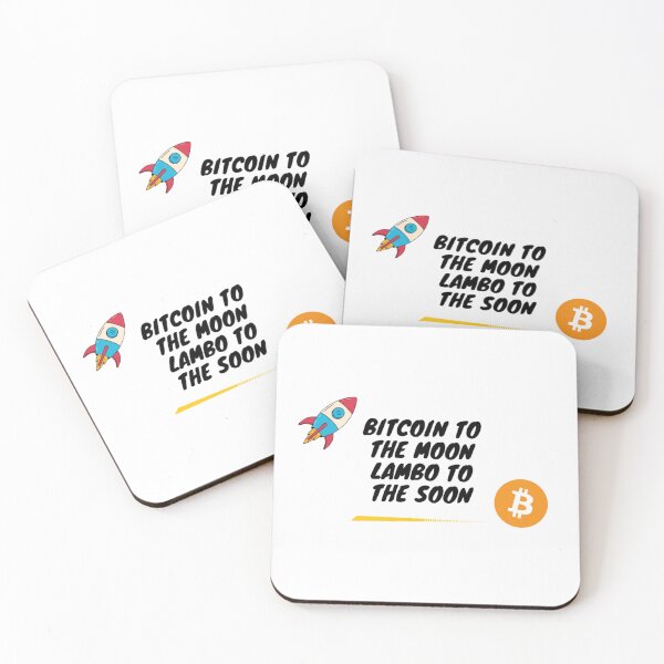 Item preview, Bitcoin to the moon Lambo to the soon designed and sold by BeSigma.