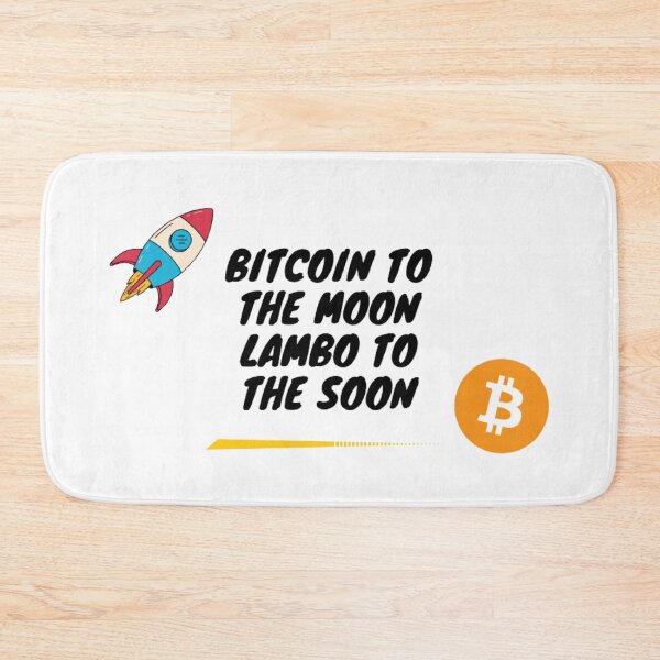Item preview, Bitcoin to the moon Lambo to the soon designed and sold by BeSigma.
