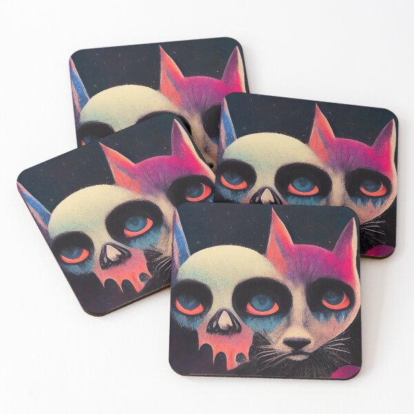 Item preview, Death Cats of the Apocalypse #1 designed and sold by red-death-art.