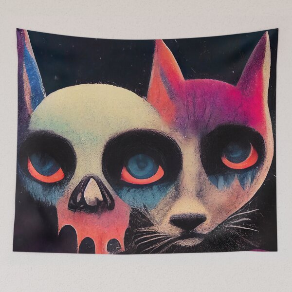 Item preview, Death Cats of the Apocalypse #1 designed and sold by red-death-art.