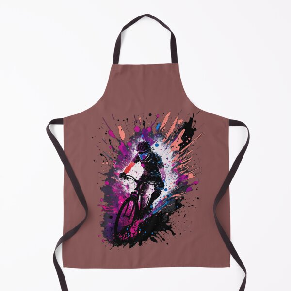 Item preview, Cycling paint splatter design designed and sold by Zip-Zup.