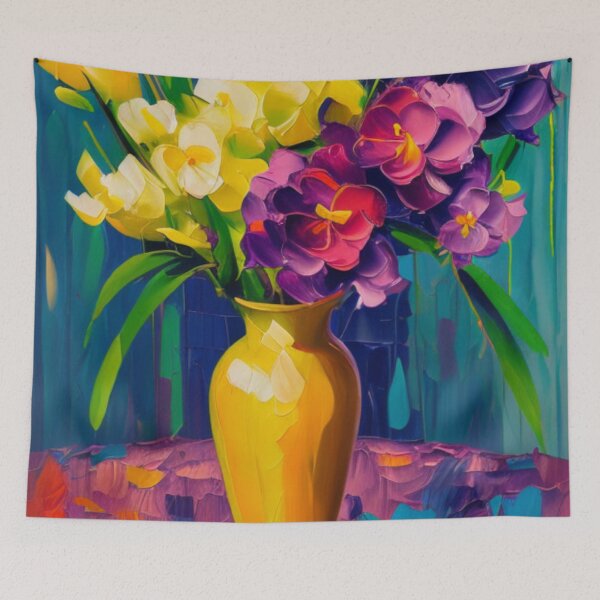 Item preview, Freesia Flowers designed and sold by HOMEDESIGNPRINT.