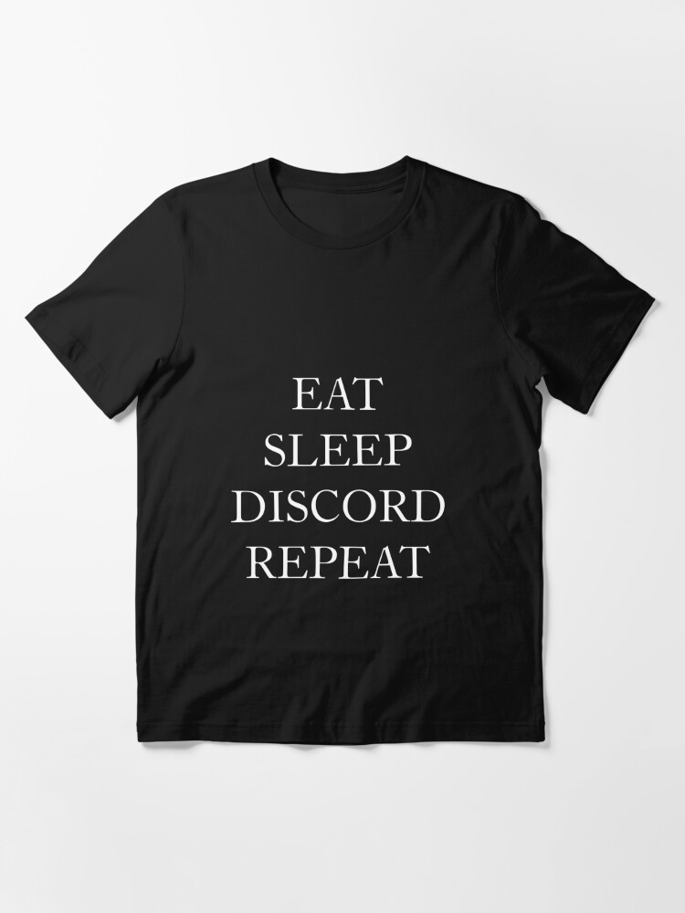 Eat Sleep Roblox Inspired Repeat Adult Unisex Black T Shirt 