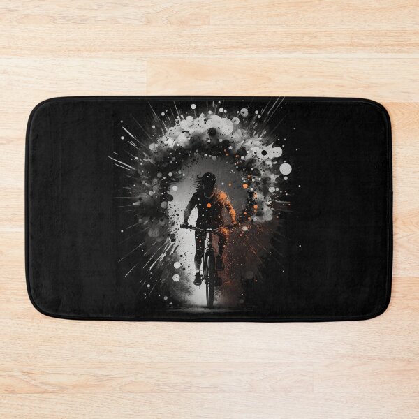 Item preview, Cyclist paint splatter design designed and sold by Zip-Zup.