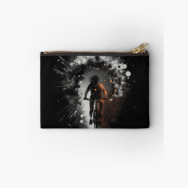 Item preview, Cyclist paint splatter design designed and sold by Zip-Zup.