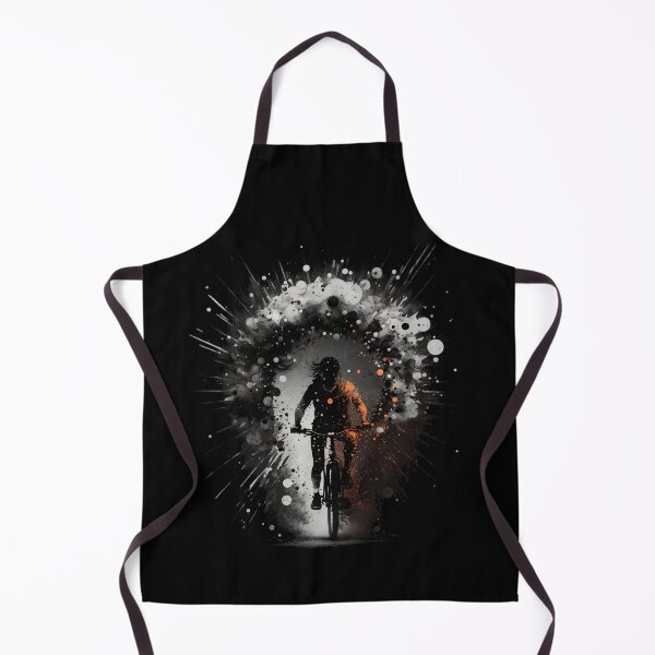 Item preview, Cyclist paint splatter design designed and sold by Zip-Zup.