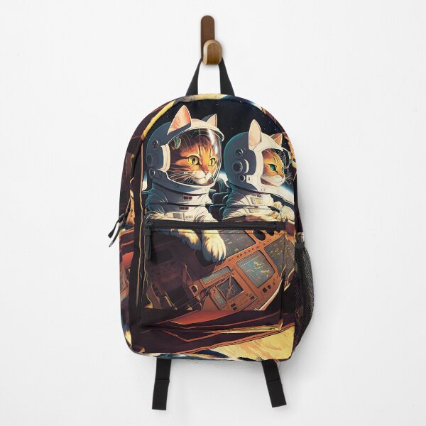 Item preview, Cute Cats in Space Retro Fantastic Japanese Anime designed and sold by AIWanderer.