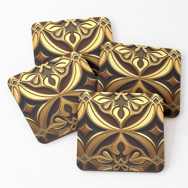 Item preview, Luxury design,brown, black and gold designed and sold by warzin.