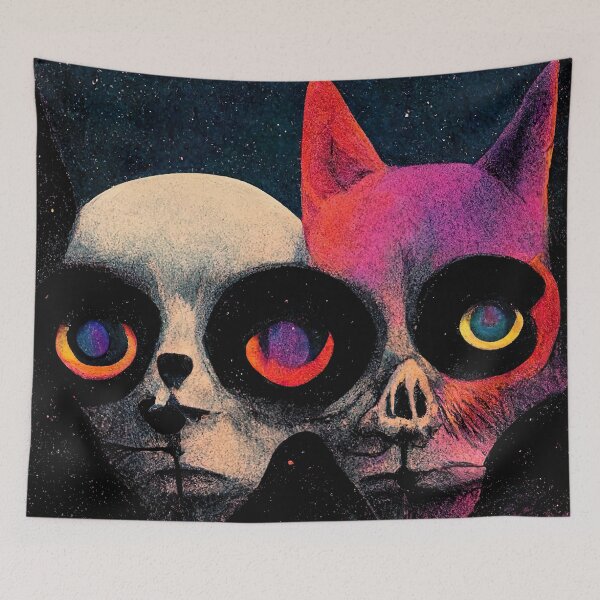 Item preview,  Death Cats of the Apocalypse #2 designed and sold by red-death-art.