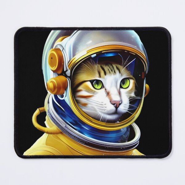 Item preview, Space Traveller Cat designed and sold by purrestrial-co.