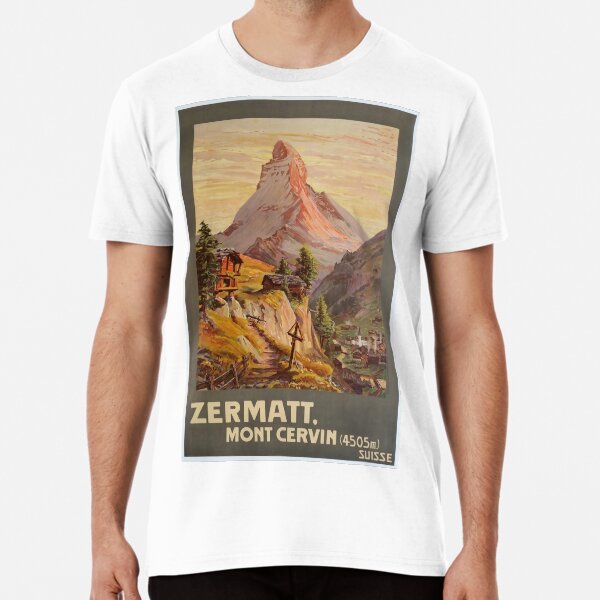 Item preview, Zermatt,Mont Cervin,Ski Poster designed and sold by BokeeLee.