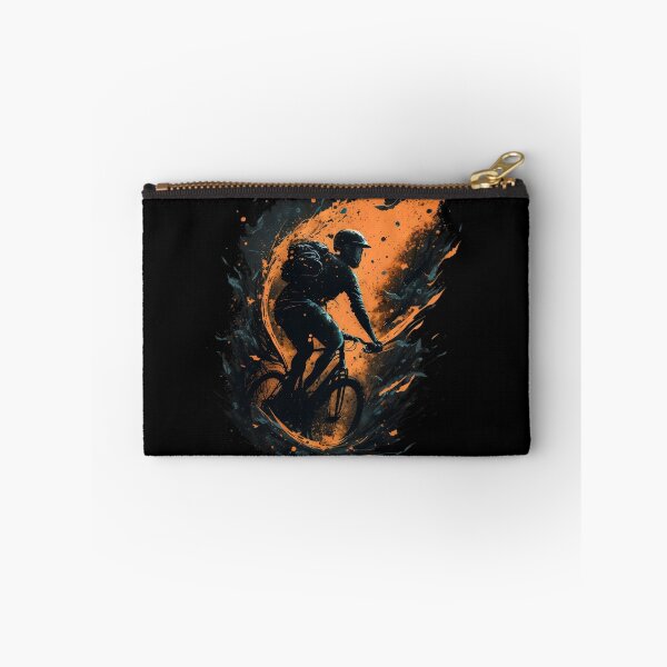 Item preview, Paint splatter cyclist BMX designed and sold by Zip-Zup.