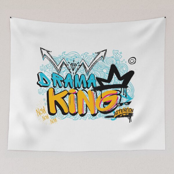 Item preview, Blue Drama King designed and sold by Martzart.