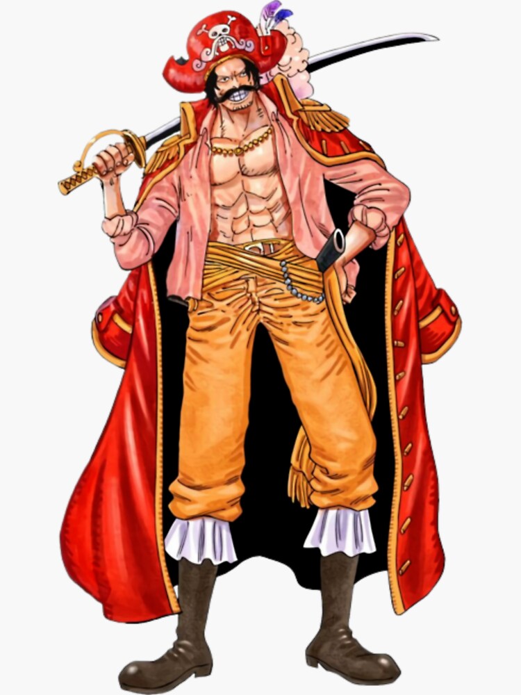 Gol D Roger One Piece Anime  Sticker by CrimsonDawn-SM