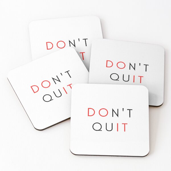 Item preview, Don't Quit/Do It designed and sold by KalipsoArt.