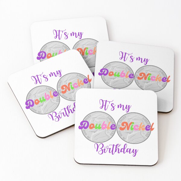 Item preview, Double Nickel Birthday 55 Years Old designed and sold by DiddysDesign.