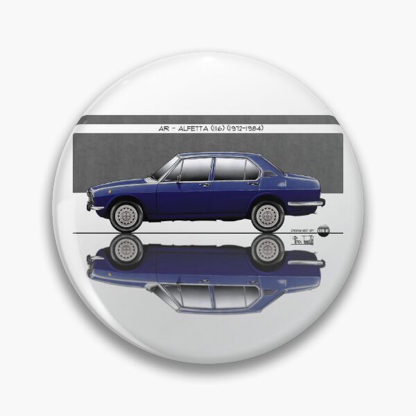 Item preview, Azaziel Original Series - Drawing of AR - Alfetta (116) in Blu Olandese designed and sold by Azaziel.