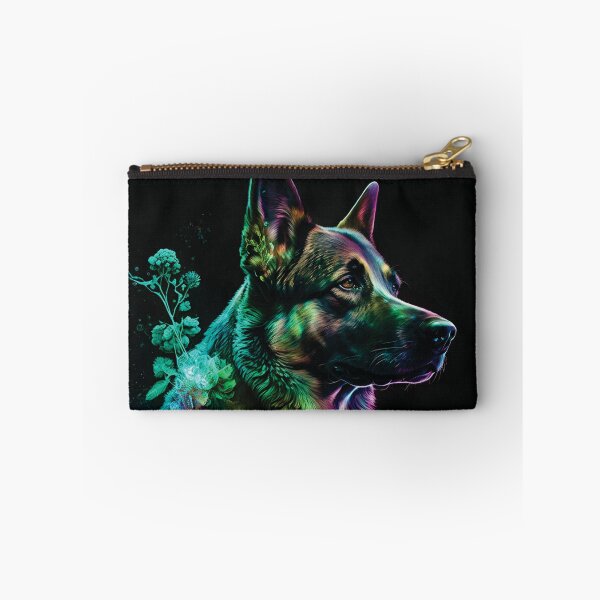 Item preview, German Shepherd stardust portrait designed and sold by HookedOnDogz.