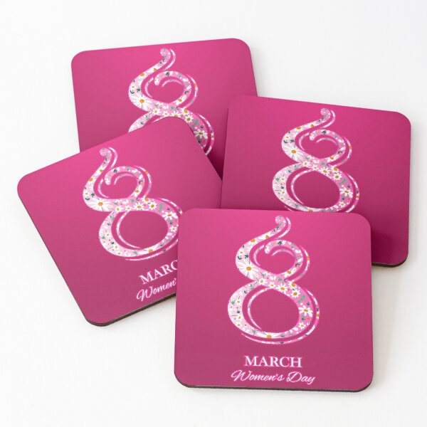 Item preview, 8 march happy women's day floral greeting card designed and sold by SabinArt.