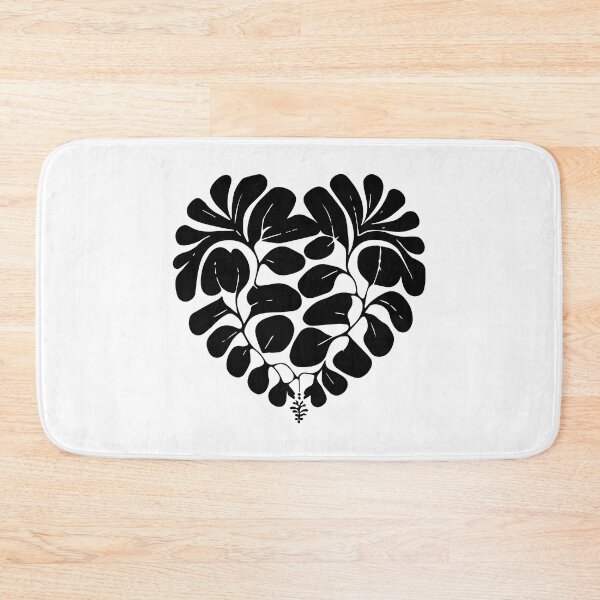 Item preview, Green heart leaves shape of a heart designed and sold by badbug.