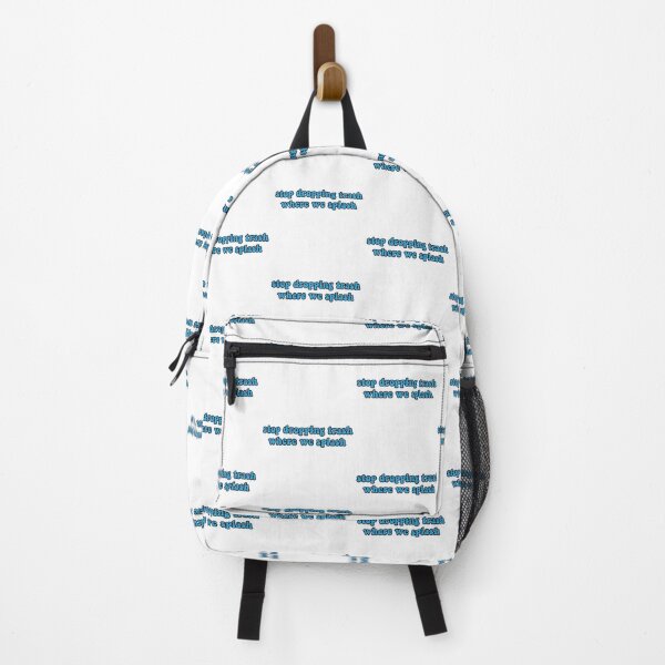 Item preview, Save the Ocean sticker, keep the sea plastic free, whale sticker, save the whales, save the planet, stop dropping trash where we splash designed and sold by Stixdesigns.