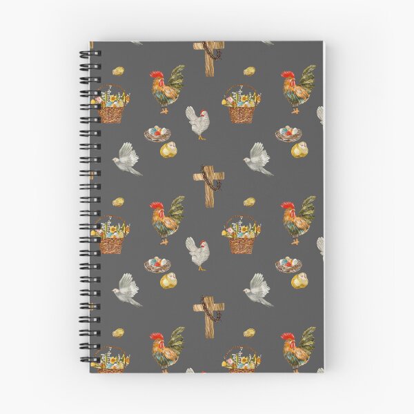 Item preview, Happy Easter cross egg pigeon pattern watercolor grey designed and sold by Yana Mustafina | Boho Soulful Designs.