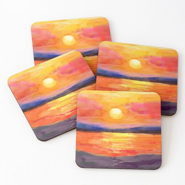 Item preview, Sunset Landscape designed and sold by Plutshop.