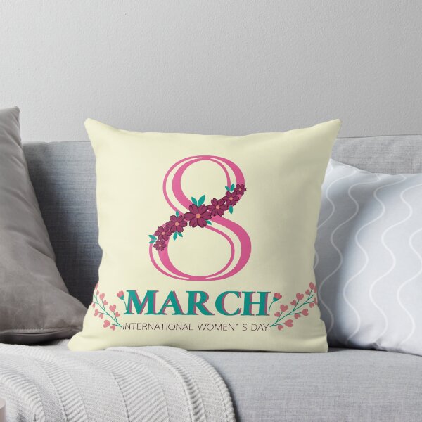 Item preview, Happy Women's Day 8 March with purple flower  designed and sold by SabinArt.