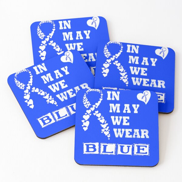 Item preview, In May We Wear BLUE  designed and sold by Deco-Design.