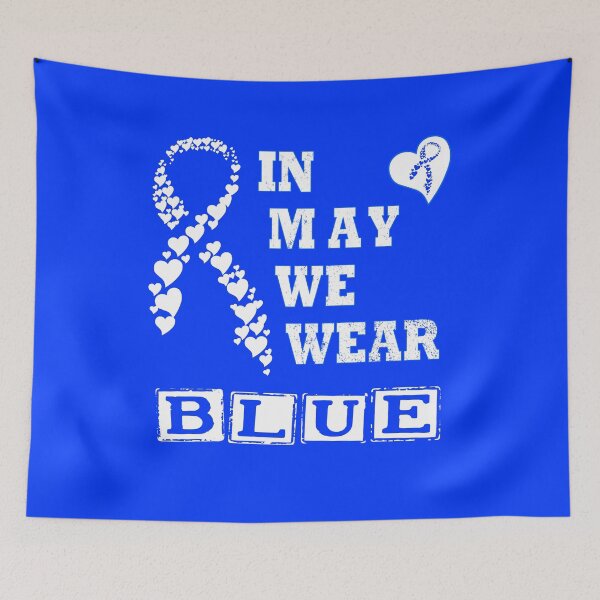 Item preview, In May We Wear BLUE  designed and sold by Deco-Design.