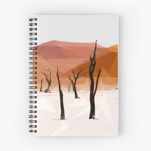Item preview, Dead trees in the desert. Deadvlei. Image is made entirely using triangles. designed and sold by janesg.