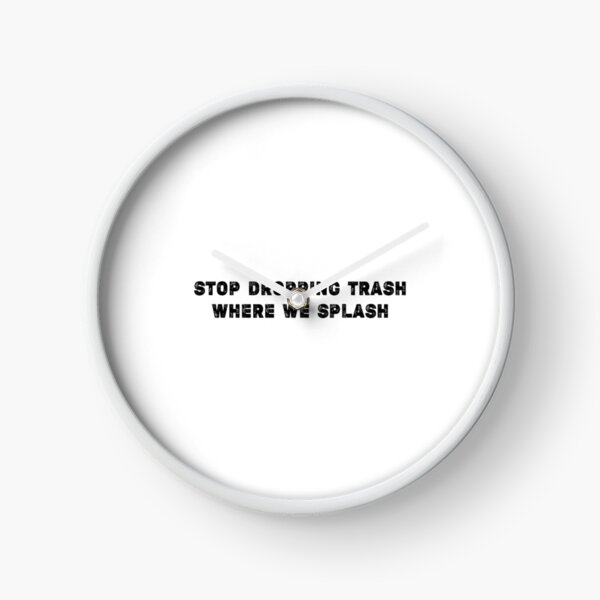 Item preview, Save the Ocean sticker, keep the sea plastic free, whale sticker, save the whales, save the planet, stop dropping trash where we splash designed and sold by Stixdesigns.