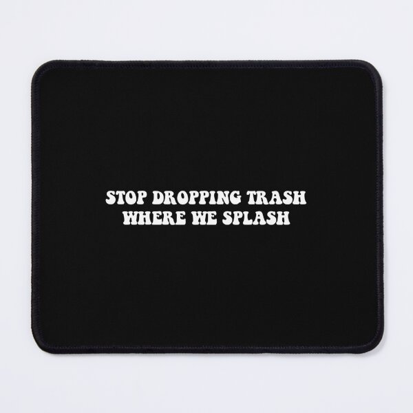 Item preview, Save the Ocean sticker, keep the sea plastic free, whale sticker, save the whales, save the planet, stop dropping trash where we splash designed and sold by Stixdesigns.