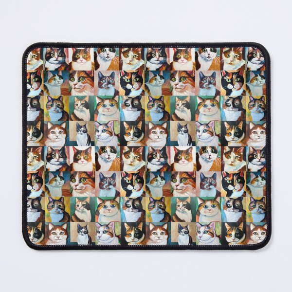Item preview, Calico Cats (Tiled Pattern) designed and sold by MerkintileEXG.