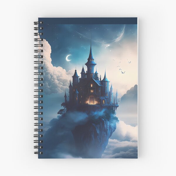 Item preview, Mysterious Castle in the Clouds designed and sold by FantasyFusion.