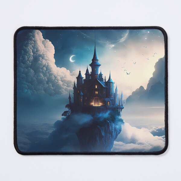 Item preview, Mysterious Castle in the Clouds designed and sold by FantasyFusion.