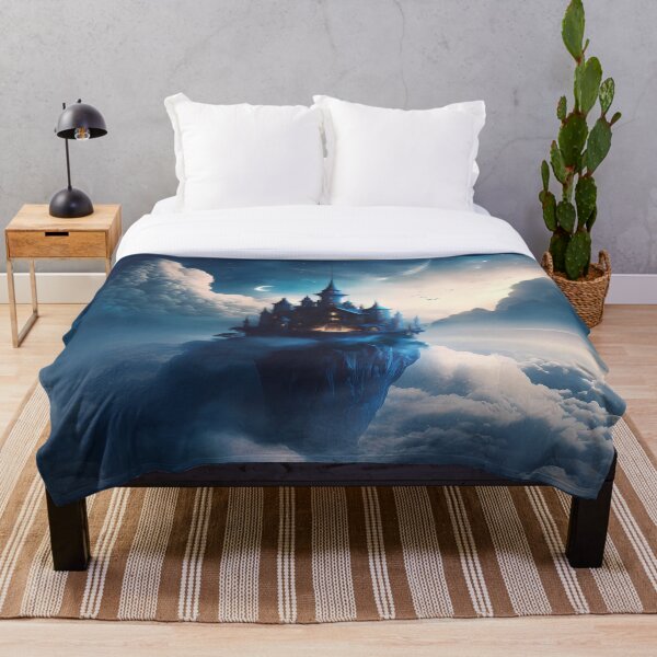 Item preview, Castillo misterioso en las nubes designed and sold by FantasyFusion.