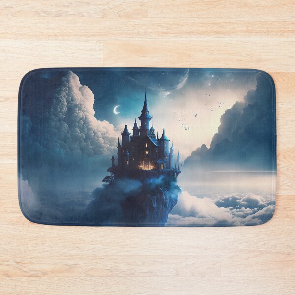 Item preview, Mysterious Castle in the Clouds designed and sold by FantasyFusion.