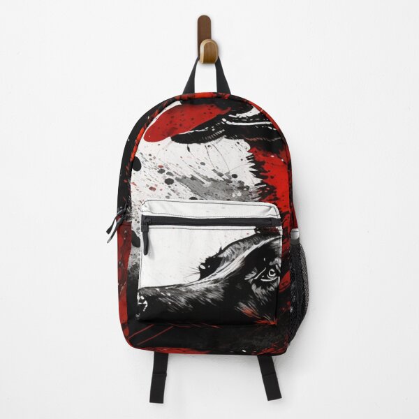 Item preview, Abstract Splash Painting Of A Dog In Black And Red Colours designed and sold by Unwind-Art-Work.