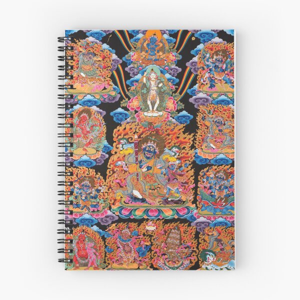Item preview, Nyingma Protector Buddhist Thangka designed and sold by Onodera.