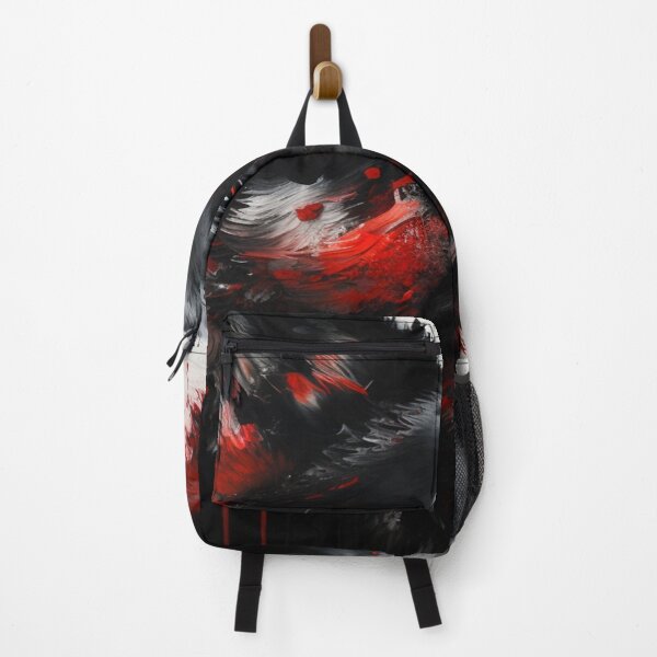 Item preview, Abstract Splash Painting Of A Dog In Black And Red Colours designed and sold by Unwind-Art-Work.