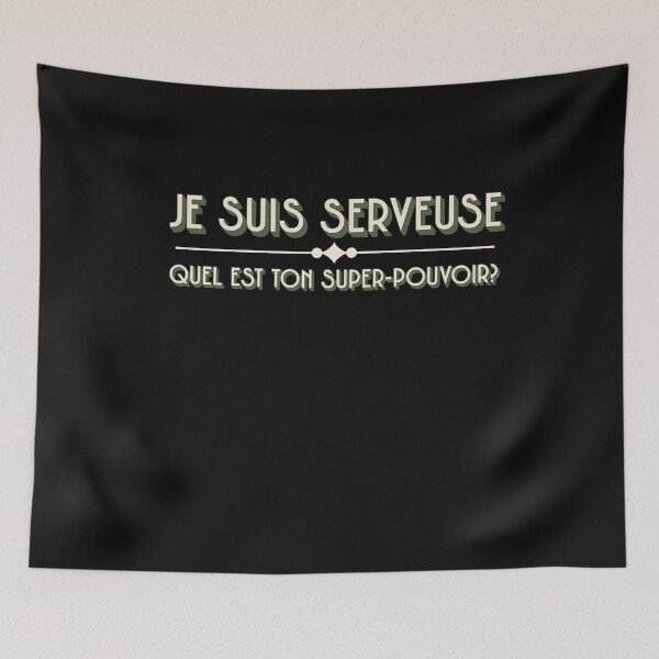 Item preview, Copy of I am a waitress. What's your superpower? designed and sold by Paolocazzoduro.