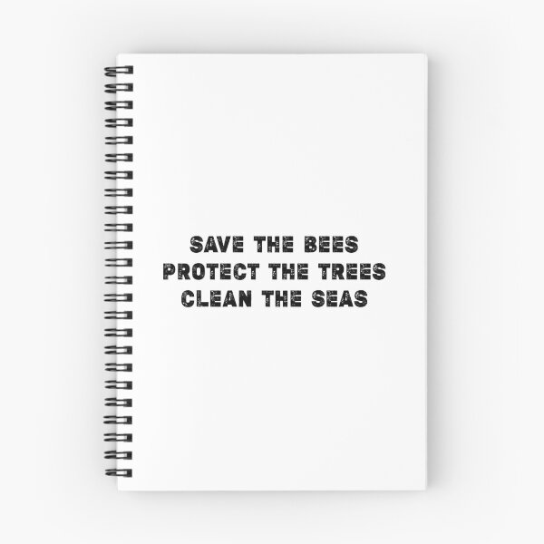 Item preview, Save the bees protect the trees clean the seas, Save the Ocean designed and sold by Stixdesigns.