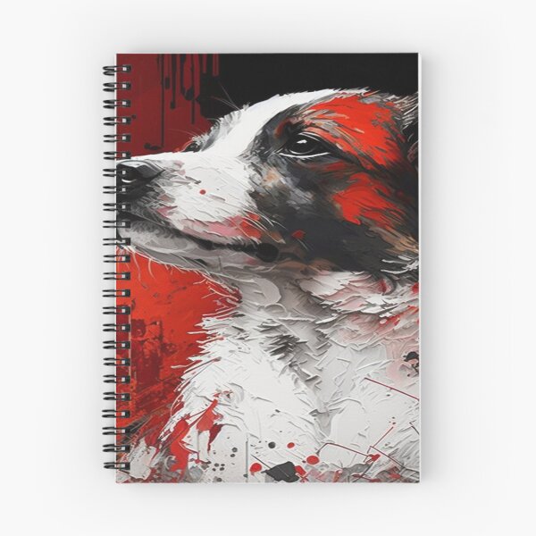 Item preview, Abstract Splash Painting Of A Dog In Black And Red Colours designed and sold by Unwind-Art-Work.