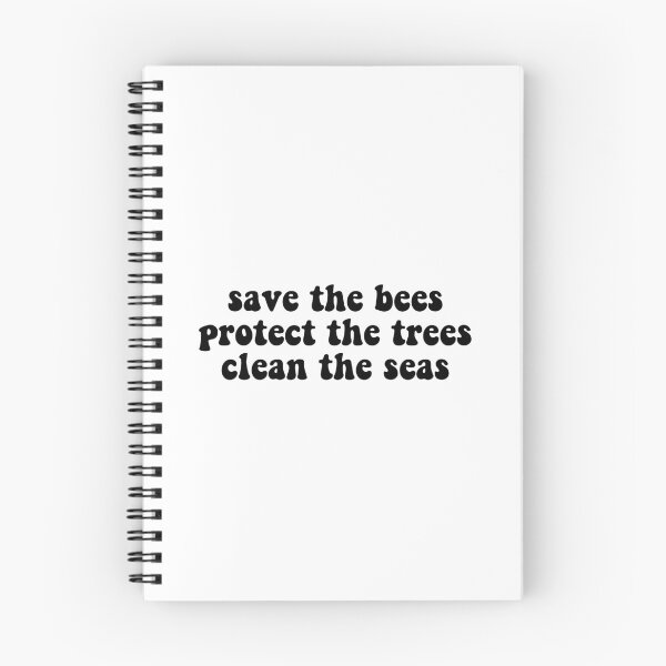 Item preview, Save the bees protect the trees clean the seas, Save the Ocean designed and sold by Stixdesigns.