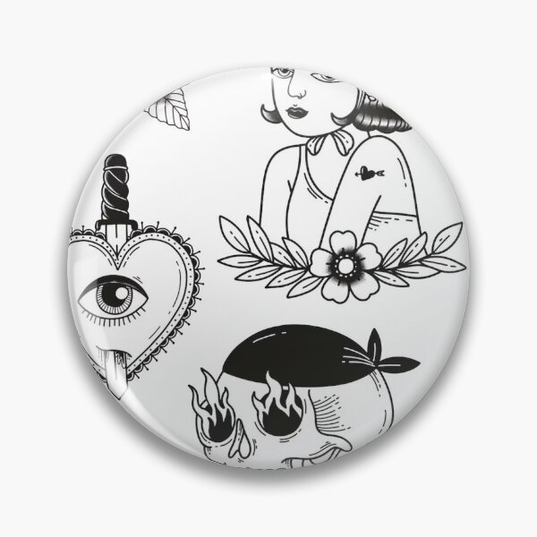 Item preview, Line tattoo set designed and sold by Nicoandtheblood.