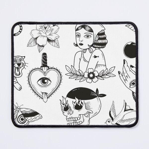 Item preview, Line tattoo set designed and sold by Nicoandtheblood.