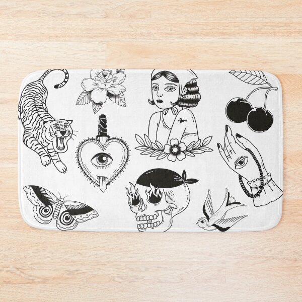 Item preview, Line tattoo set designed and sold by Nicoandtheblood.