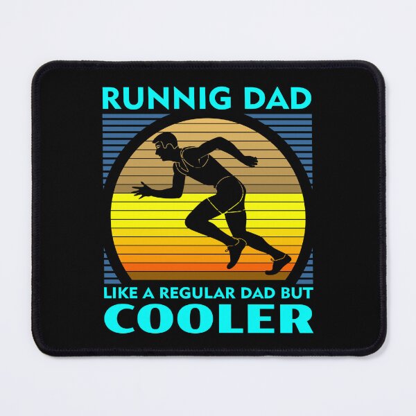 Item preview, Running Dad Just Like a Regular Dad but Cooler - Redbubble designed and sold by bluehatgraphics.